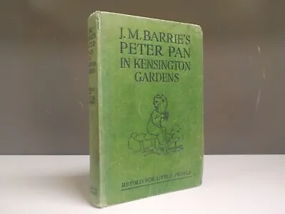 £25 • Buy JM Barries Peter Pan In Kensington Gardens Arthur Rackham May Byron 1939 ID975