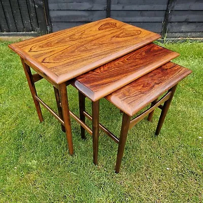 Vintage Kai Kristiansen For MH Møbler Rosewood Danish Vintage Nest Of Tables • £340