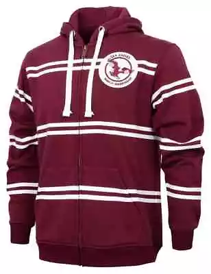 Manly Sea Eagles 2024 NRL Mens Retro Zip Hoodie Sizes S-5XL BNWT • $119.95