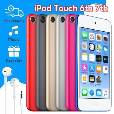 New Apple Ipod Touch 6th 7th Generation 64/128/256gb All Colors Sealed Box Ct • $71.99