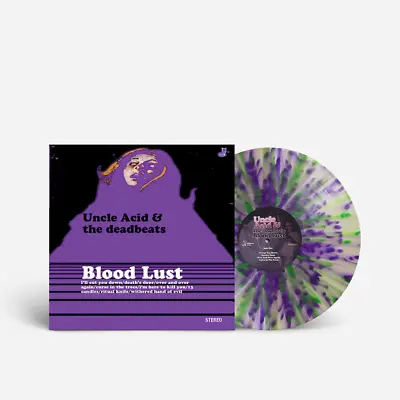 $60.99 • Buy Uncle Acid & The Deadbeats Blood Lust Clear W/ Green Purple Colored Vinyl LP