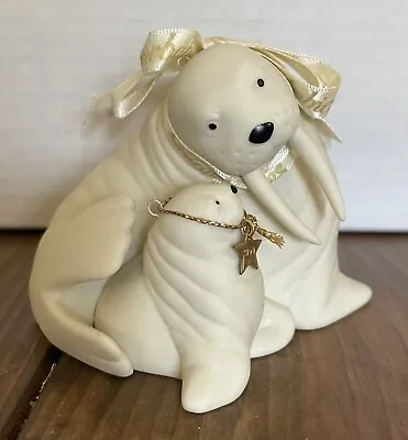 Snowbabies FROSTY FROLIC FRIENDS Walrus & Baby Figurine 1999 Vintage Ornament • $9.99