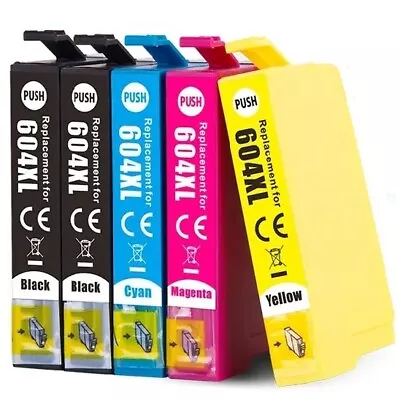 $44.14 • Buy Cartridges Compatible For Epson WF-2910DWF WF-2930DWF Workforce 604XL 604 XLARGE