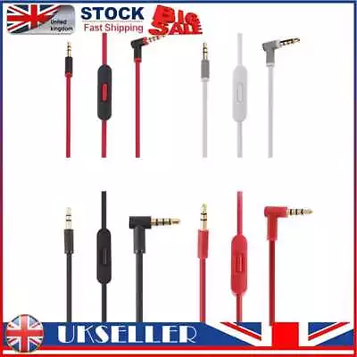£6.75 • Buy Replacement 3.5mm L Jack Audio Cable Cord Wire For Beats Solo HD Studio Pro UK