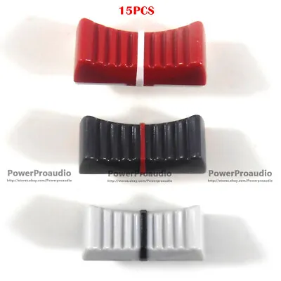 15pcs/lot Colorful Slide Fader Knob Cap For YAMAHA MG166CX-USB MG206C Hole 4MM  • $8.64