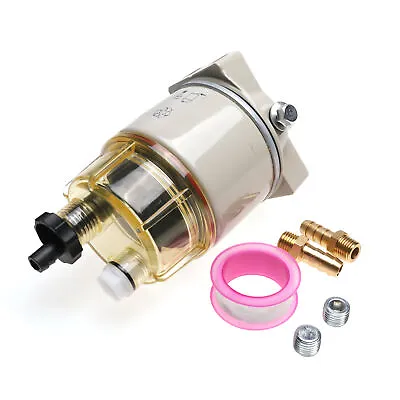 Diesel Fuel Filter / Water Separator For RACOR R12t Marine Spin-on Housing 120AT • $23.37