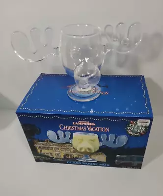 Official Licensed National Lampoon's Christmas Vacation Glass Moose Mug 8 Oz Cup • $24.50