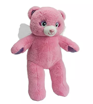 Cuddly Soft 16 Inch Stuffed Pink Angel Bear With Wings.  We Stuff 'em.  You Love • $21.72