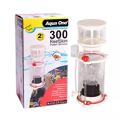 Aqua One Aquarium Fish Tank Marine Protein Skimmer ReefSkim 300 Tanks Up To 300L • £89.99