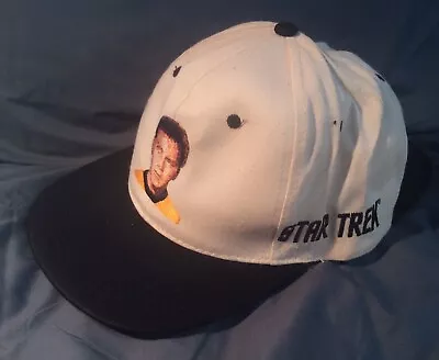 Star Trek Cap Hat Captain Kirk Adjustable Baseball Embroidered Vintage NEW • $25