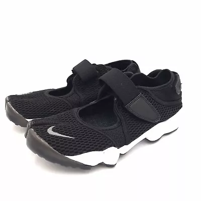 £117.97 • Buy Nike Air Rift BR Breathe Split Toe Black White 848386 001 Women’s Size 11