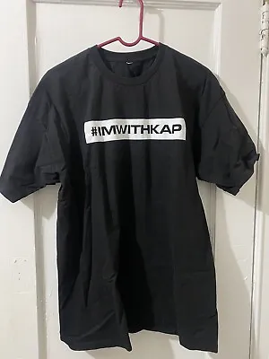 IMWITHKAP Colin Kaepernick Black T Shirt Mens Xl. • $4