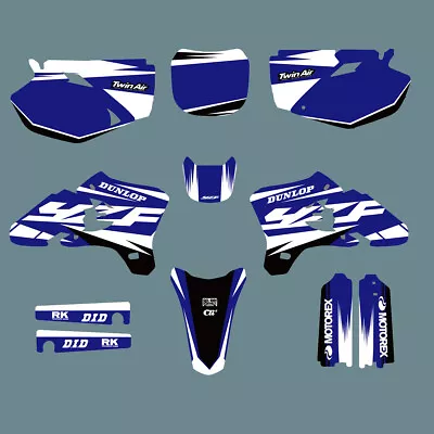 Graphics Kit Backgrounds Decals Full Kit For Yamaha YZ250F YZ450F 2003-2005 2004 • $74.82