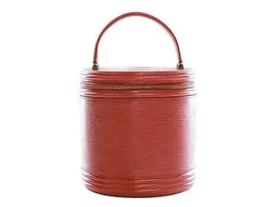 £552.49 • Buy Authentic Louis Vuitton Cannes Red Epi Vanity Bag