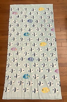 Vera Bradley Beach Towel LAGOON FISH Large 32 X66  Terry Cloth • $29.87