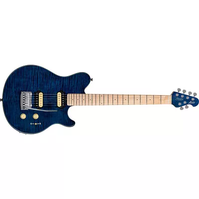 Sterling By Music Man AX3FM Axis Guitar Maple Fretboard Neptune Blue • $449.99