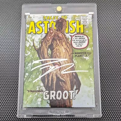 2020 Marvel Masterpieces #64 Groot What If Auto 06/10 • $500