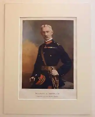 DEBENHAM Major-General Barton (1900 Military Portrait Chromolithograph) • £12.95