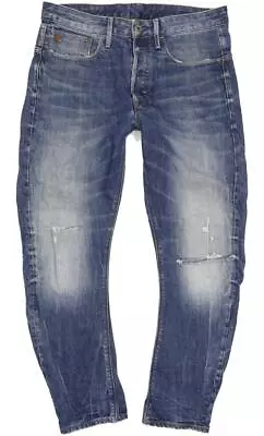 G-Star Type C Men Blue Tapered Loose Jeans W33 L32 (90952) • $24.65