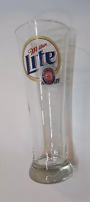 Minnesota Vikings Logo NFL Football Miller Lite Beer 8.5  Tall Pilsner Glass • $25