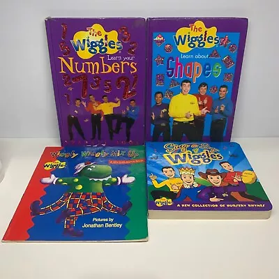 4x The Wiggles Books Bundle Lot Kids Learning Education Children's • $19.90