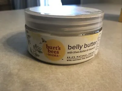 Burts Bees Mama Bee Belly Butter For Pregnant Women Anti Stretch Mark Lotion 6.5 • $15.24