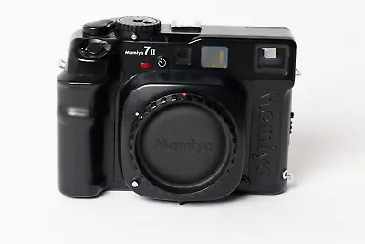 Mamiya 7II 7 Ll CLA'd By PCW 4/24 -  Near Mint Black Medium Format Camera Body • $3100