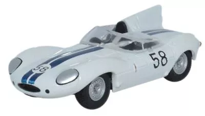 Oxford Diecast 76DTYP003 OO Gauge Jaguar D Type Winner Lime Rock 1957 Walt Hansg • $19.92