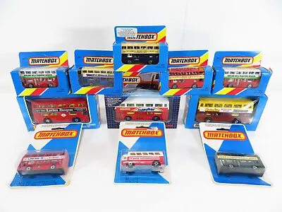 £23 • Buy Matchbox Model Bundle - MB17 - Buses - New & Boxed - 11 Models
