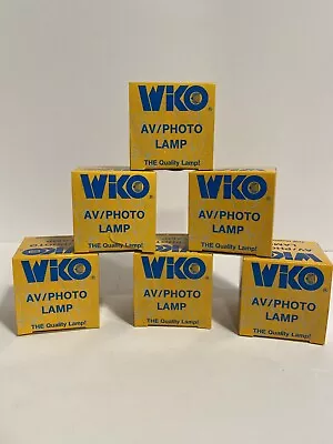 Lot Of 6 Wiko Projection Lamp Microfilm Microfiche AV Photo Lamp DDS 21V 80W NOS • $35