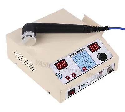 Digital 1Mhz Ultrasound Therapy Super Deluxe Physical Therapy Comfort Use Unit • £135.46