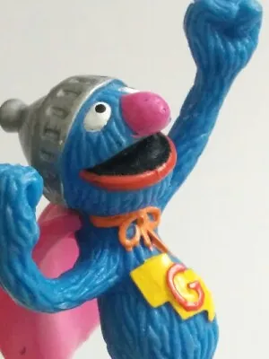 SUPER GROVER  Vintage 1990s Canada Exclusive Sesame Street Flying Clouds 3 3/4  • $12