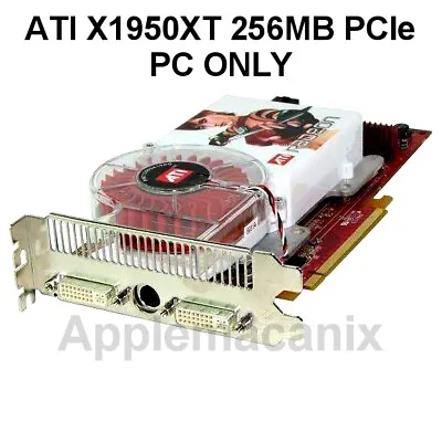 ATI Radeon X1950XT Video Card 256MB GDDR3 PCIe PCI-Express X16 Dual DVI X1900XT • $44.99