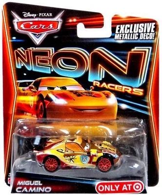 $39.95 • Buy Disney Pixar CARS Miguel Camino Neon Racers Metallic Deco Diecast Vehicle