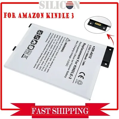 *2024* New Battery For Amazon Kindle 3 WIFI Keyboard 3rd Gen D00901 170-1032-00 • $21.68