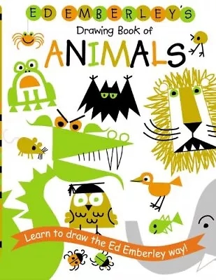 Ed Emberley's Drawing Book Of Animals (Ed Emberley Drawing Books) • $6.56