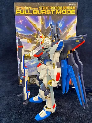 Bandai MG 1/100 Strike Freedom Gundam Full Burst Mode (assembled) • $75