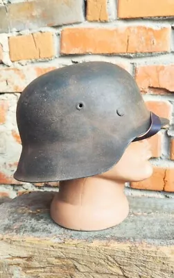   WW2 M42 German  Helmet WWII M 42. Combat Helmet Size 64 • $280