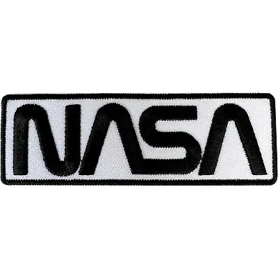 NASA Patch Iron On Sew On T Shirt Jacket Astronaut Fancy Dress Embroidered Badge • £2.79