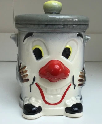 £4.99 • Buy Retro Vintage Dusty Bin Money Box / Piggy Bank 6in High
