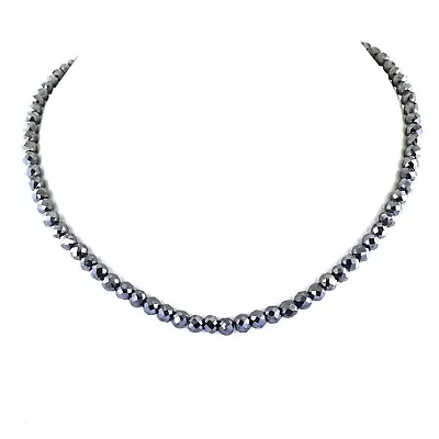 $149 • Buy 6.00 Mm Certified Derek Jeter BaseBall Players Black Diamond Necklace, Unisex