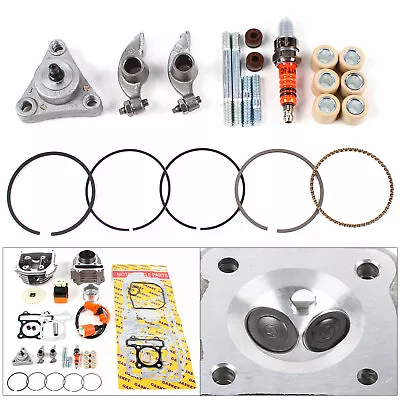 Fits For GY6 100ccScooter Moped 139QMB 1P39QMB 50mm Big Bore Cylinder Piston Kit • $62.70