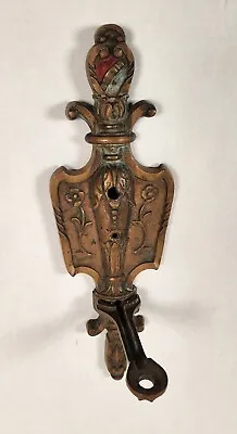 Cast Iron Metal Plant Holder Flower Pot Planter Rustic Wall Mount Hanger • $39.95