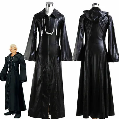 Kingdom Hearts Organization XIII Cosplay Costume Roxas Zip Cloak Coat Jacket • $62.26