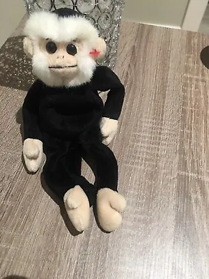 Ty Beanie Baby MOOCH The Monkey Rare/retired  Tag Errors 1998 Pristine MWMT   • $300