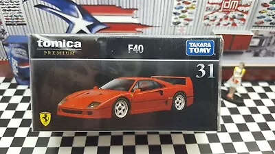 Tomica Premium #31 Ferrari F40 1/62 Scale New In Box Usa Stock!!! • $11.99