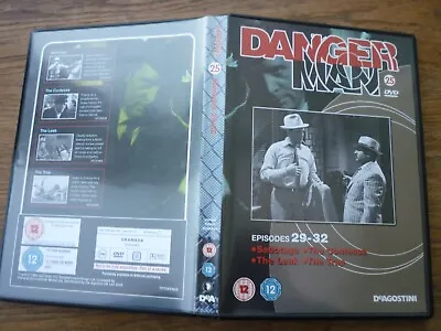 DANGER MAN - VOL 25 - EPISODES 39-32 - DVD - 2005 - De AGOSTINI • £3.79