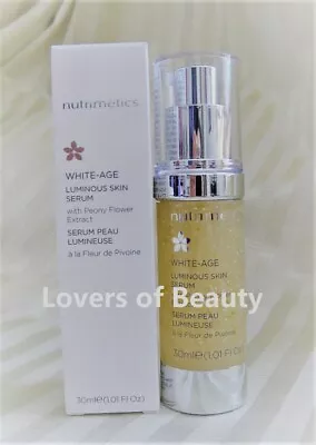 Nutrimetics White Age Luminous Skin Serum 30ml FREE SHIPPING Brand New In Box • $38.39