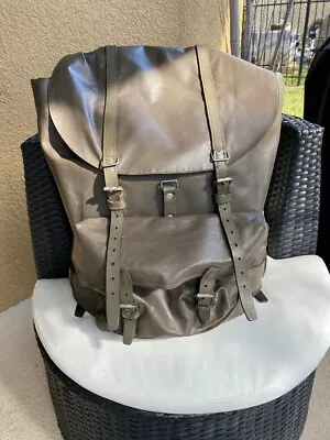 SWISS ARMY Military Vintage Rubberized Backpack • $125