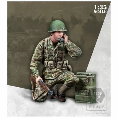 1:35 Resin Figure Model Soldiers Unassembled Unpainted • $11.94